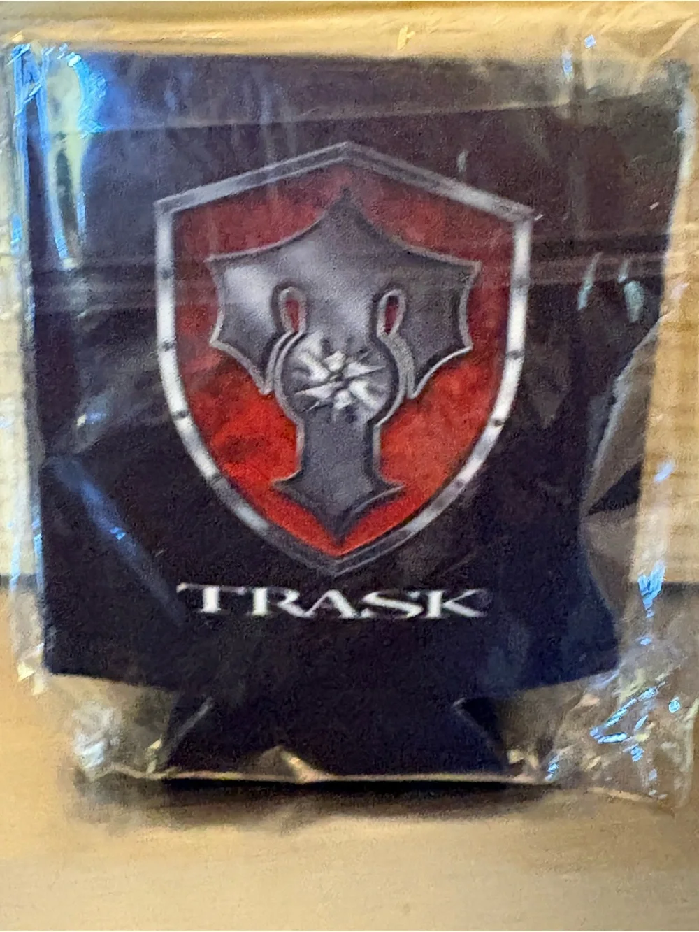 Official TRASK Merchandise Koozie for cans Vintage